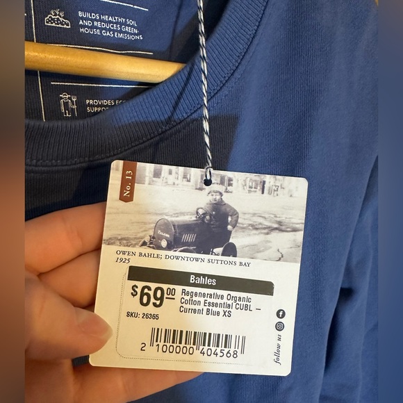 Patagonia Regenerative Organic Cotton Crewneck Sweatshirt - Picture 2 of 6